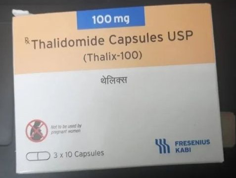 Thalix Thalidomide 100 Mg Capsules, Brand Name : Thalix-100