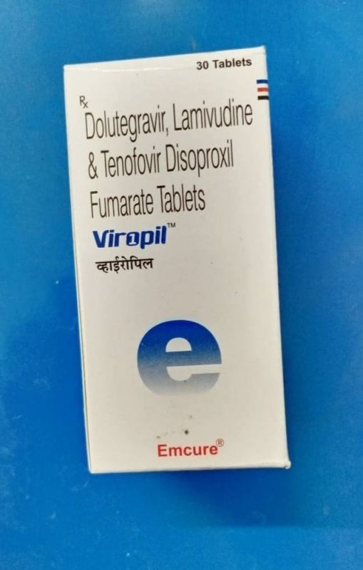 Viropil Dolutegravir Lamivudine & Tenofovir HIV Therapy Tablets
