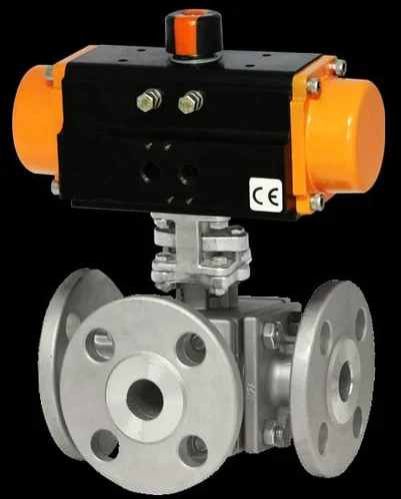 Stainless Steel Pneumatic Floating Ball Valve