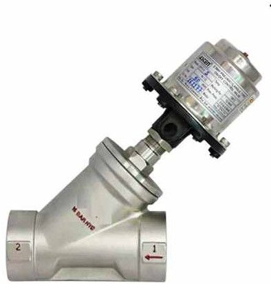 Polished Stainless Steel Angle Control Valve