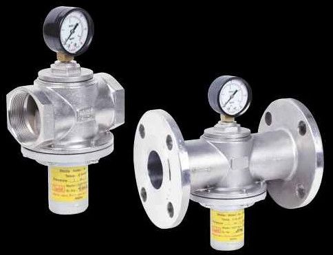 Stainless Steel Automatic Pressure Reducing Valve, Color : Silver
