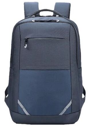 Smart Blue Laptop Backpack, Closure Type : Zipper