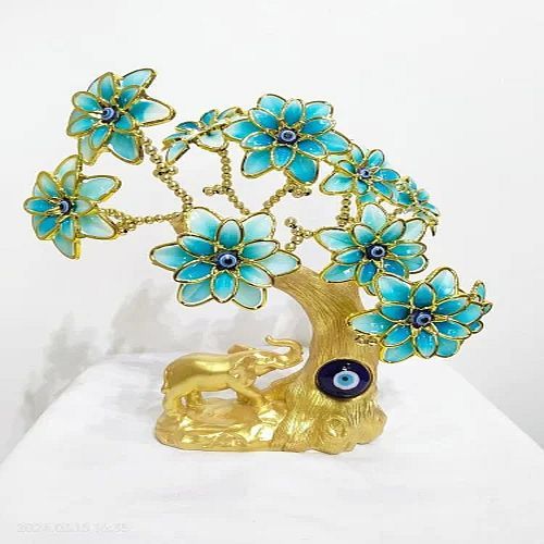 Plastic Decoration Evil Eye Artificial Tree, Packaging Type : Box