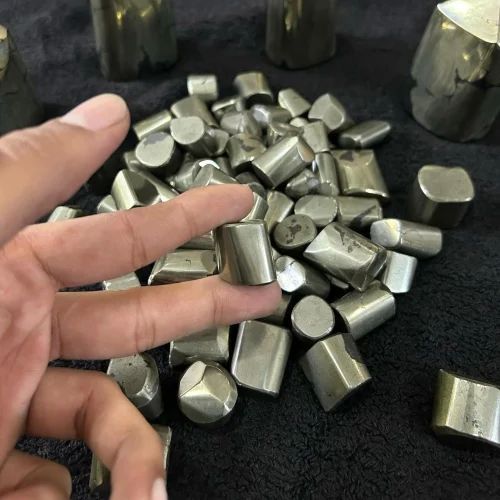 Golden Natural Pyrite Tumbled Stone