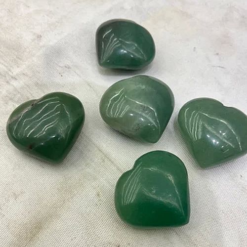 Green Aventurine Heart Shape Stone