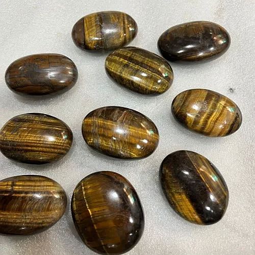 Oval Shape Tiger Eye Stone
