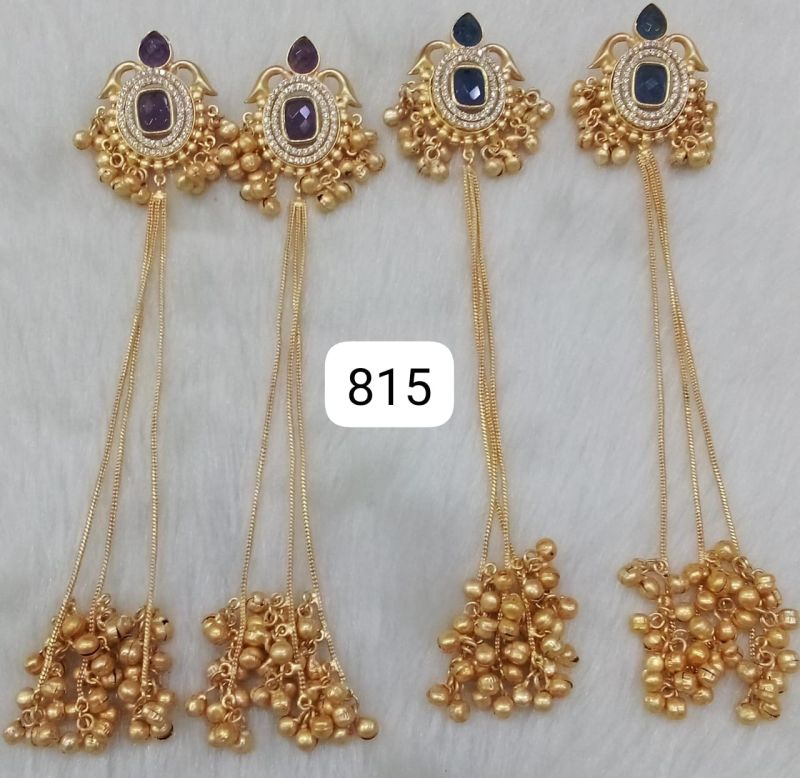 Artificial Brass Earring