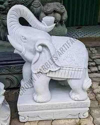 Marble Elephant for Decorative