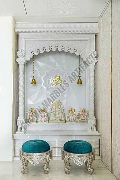 Designer White Marble Temple