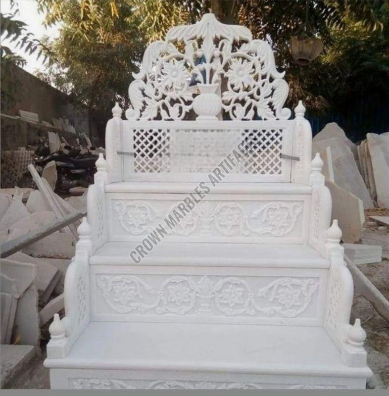 White Marble Mosque Mimber