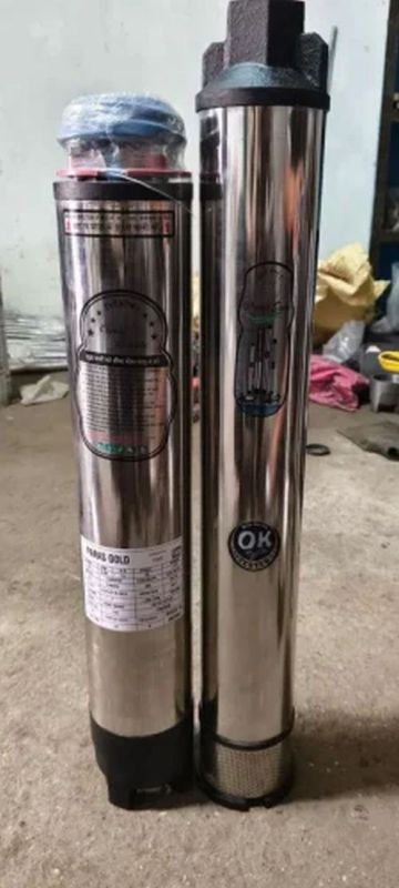 5 HP Stainless Steel Borewell Submersible Pump