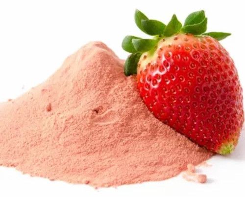Dried Strawberry Powder, Color : Bright Pink