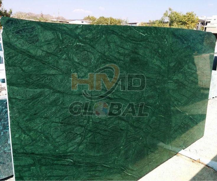 Polished Green Marble Slab