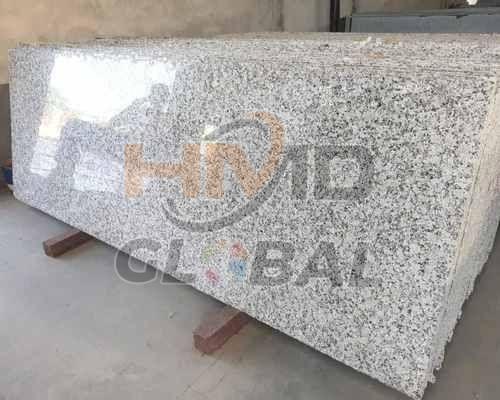 White Pearl Polished Granite Slab