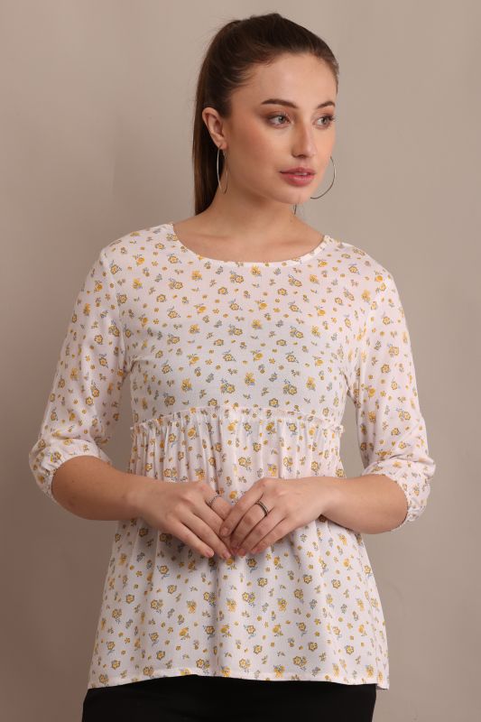 Ladies Printed Frock Top