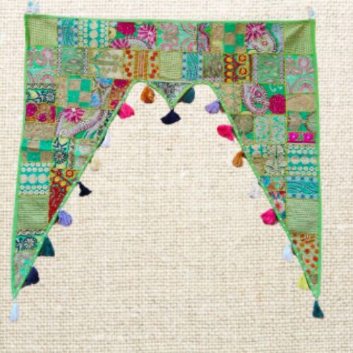 Quilted Cotton Handmade Door Hanger, Color : Multi Color