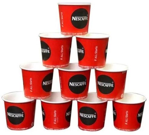 Printed Disposable Paper Coffee Cup Double Wall
