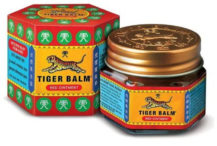Red Hex Jar Pain Relief Balm