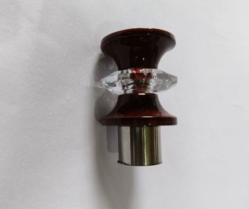 Crystal Core Wood Curtain Bracket