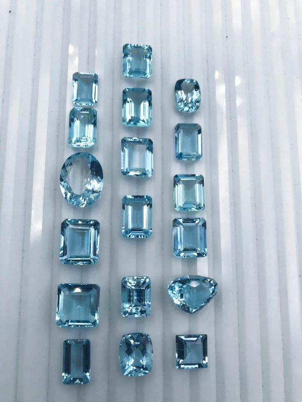 Light Blue Aquamarine Gemstone