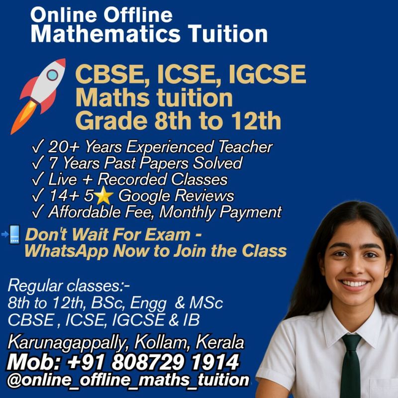 cbse maths tuition online