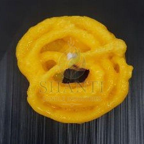Jalebi Shaped Candles