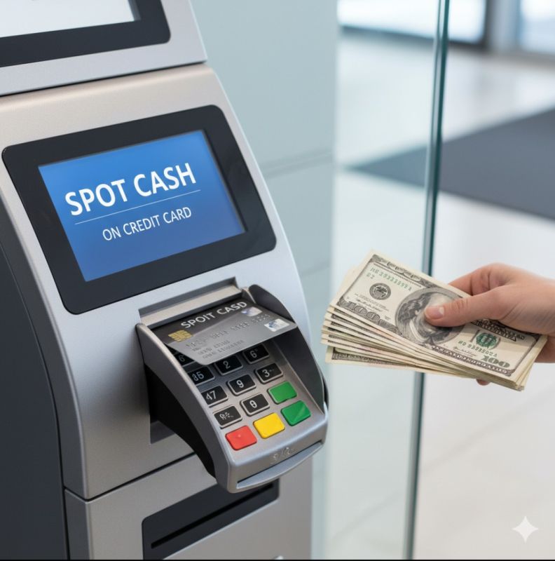 Spot Cash on Credit Card