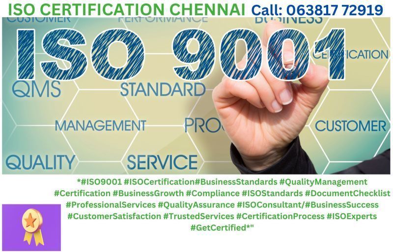 ISO 9001 Certificate Service