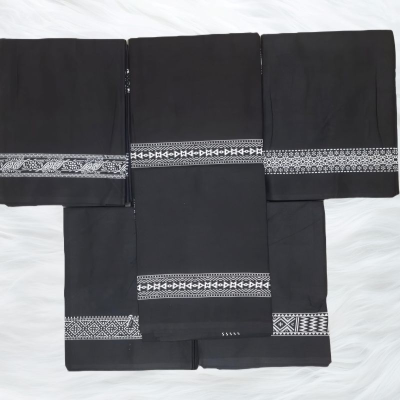 Black Patti Cotton Gamcha
