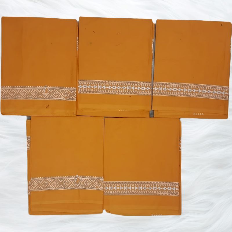 Yellow Patti Cotton Gamcha