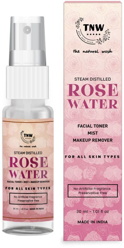 tnw the natural wash steam distilled rose water
