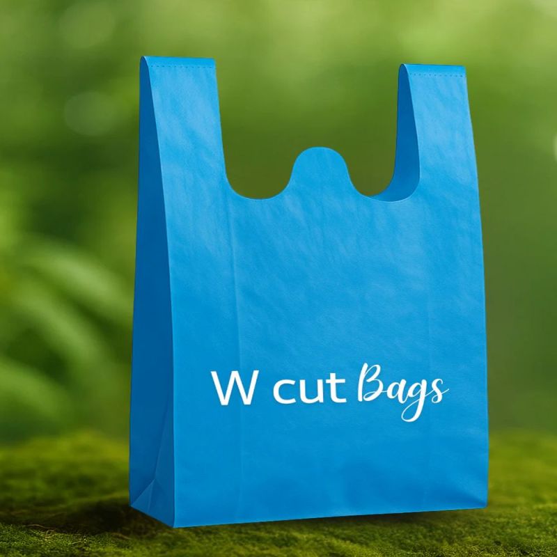 customized non woven w cut bag