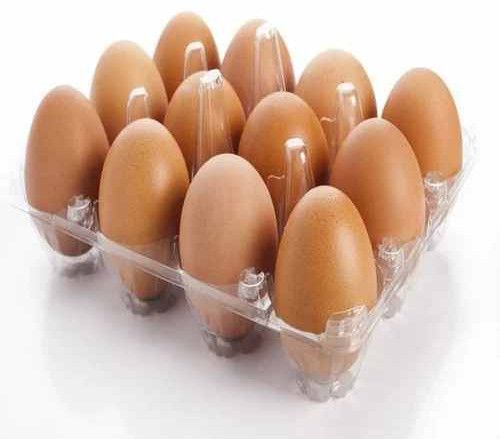 Eggshell Brown Table Egg, Packaging Type : 12 Trays Per Carton