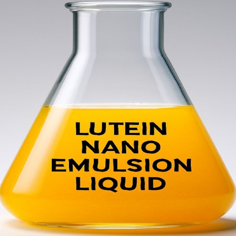 Lutein Nano Emulsion Liquid With 10% Strength