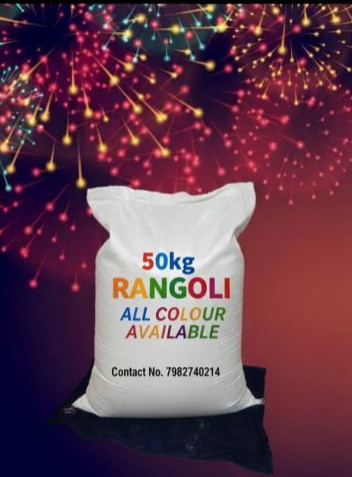 Multicolor Acrylic Rangoli, Color : All colours, Form : Powder