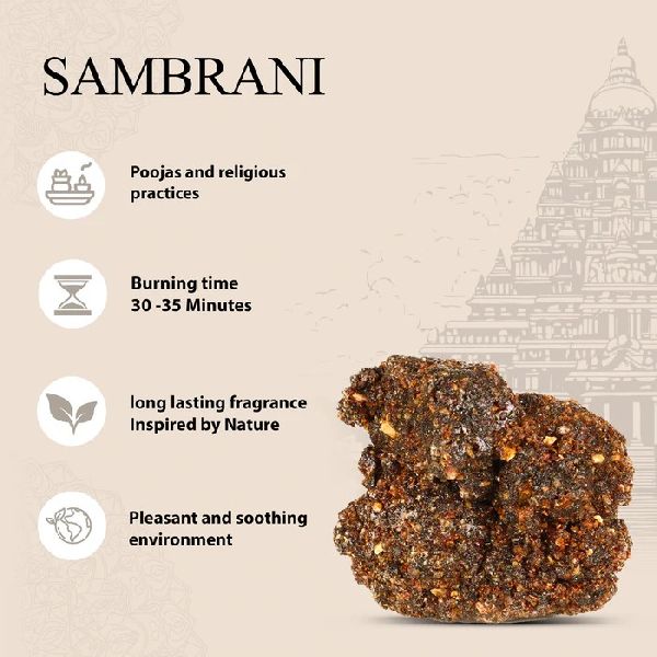 Sambrani Dhoop, Color : Brown, Brand Name : Giri