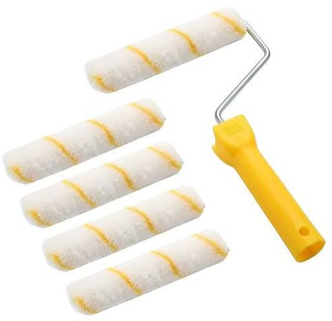 Nylon Paint Rollers, Handle Material : Plastic, Wood