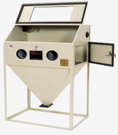 Alc Top And Side Door Opening Abrasive Blasting Cabinet