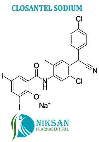 Closantel Sodium, Brand Name : Closandot, CAS No. : 61438-64-0