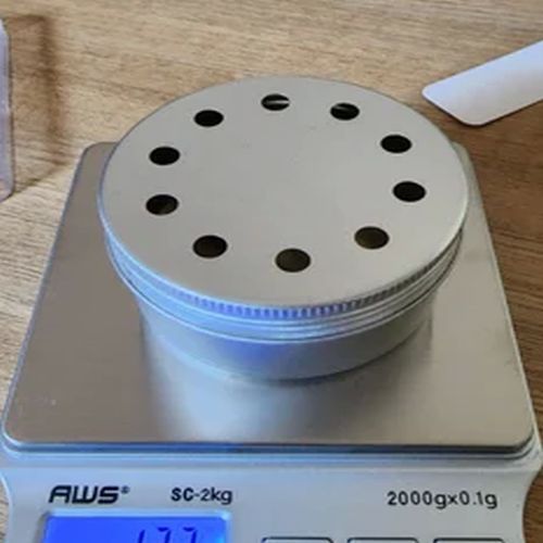 aluminum car air freshener containers