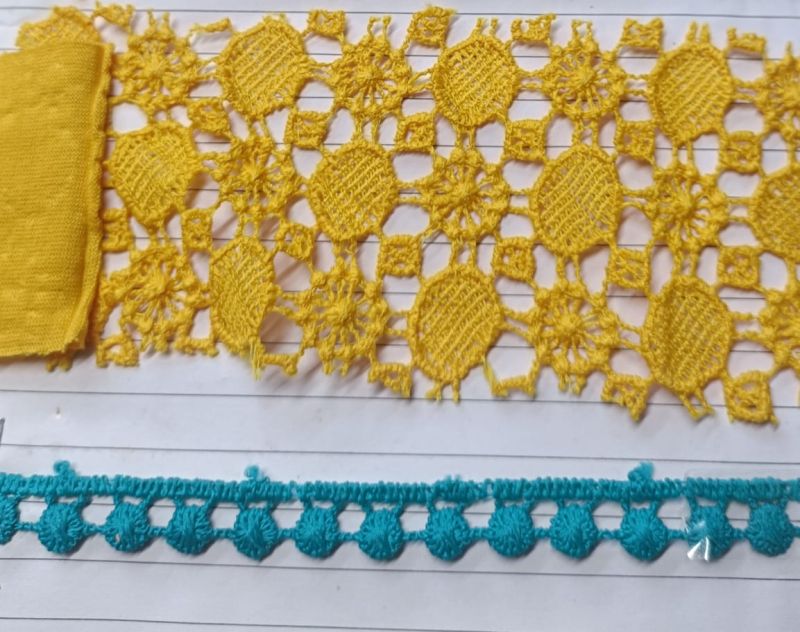 Polyester Lace Dyeing Service