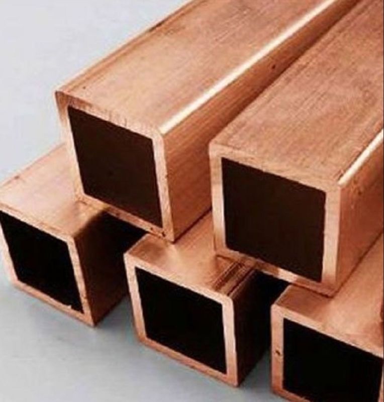 Copper Round & Square Rectangular Tubes