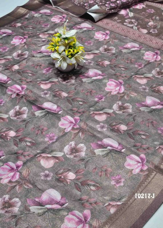 Pennybrown Color Elagance Fancy Cotton Saree