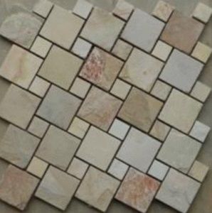 Indian Autumn Slate Mosaic Tiles