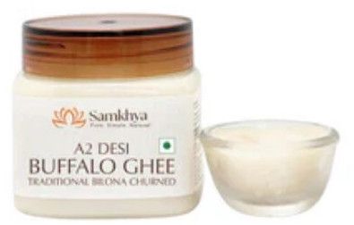 Samkhya A2 Buffalo Ghee, Color : Golden