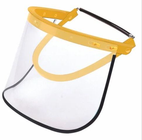 Spring Loaded Polycarbonate Face Shield