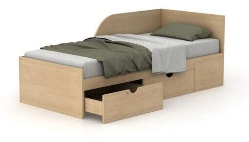 Cozy Wooden Bed