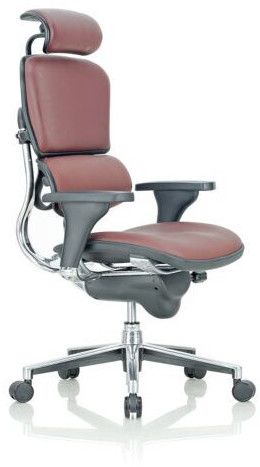 Pinnacle High Back Leather Chair