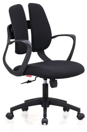 Victor M Office Cushion Chair with Fixed Arms