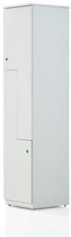 Wooden Locker with 2 Drawers